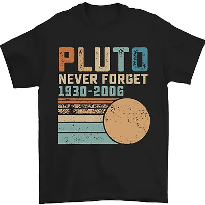 Buy Pluto Never Forget Space Planet Astronomy Mens T-Shirt 100% Cotton • 10.48£