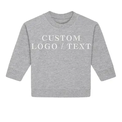 Buy Personalised Name Baby & Toddler Sustainable Sweatshirt Girls Boys Custom Jumper • 29.99£