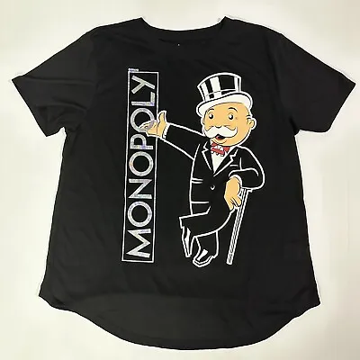Buy Monopoly Man Mascot Rich Uncle Milburn Pennybags T-Shirt Jr Size XL (15-17) • 14.46£