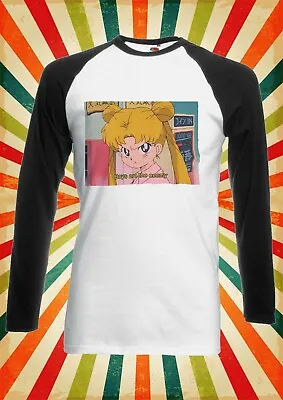 Buy Boys Are The Enemy Sailor Moon Men Women Long Short Sleeve Baseball T Shirt 2544 • 9.95£