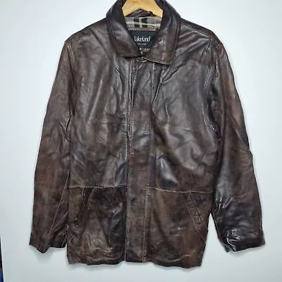 Buy Lakeland Fine Leather Jacket Unisex Soft Leather Size 38 Tan Full Zip Country • 25£