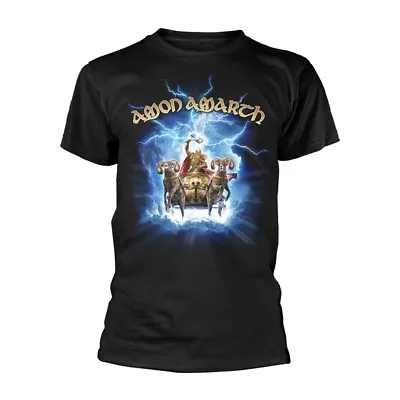 Buy AMON AMARTH - CRACK THE SKY BLACK T-Shirt, Front & Back Print XX-Large • 17.83£