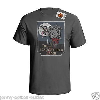 Buy Mens ORGANIC Cotton T-Shirt THE SLAUGHTERED LAMB American Werewolf In London  • 10.49£