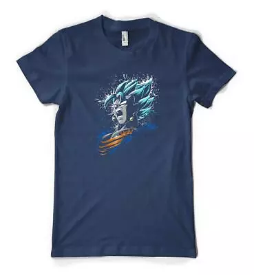 Buy Dragon Vegeta Anime Paint Japanese Saiyan Goku Personalised Kids Unisex T Shirt • 14.49£