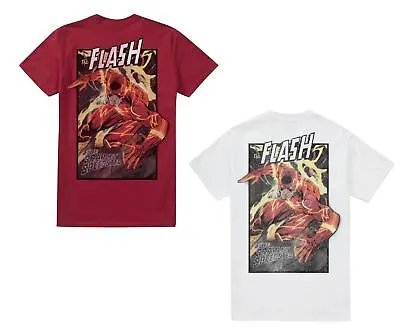 Buy DC Comics Mens T-shirt The Flash Speedster Top Tee S-2XL Official • 12.99£