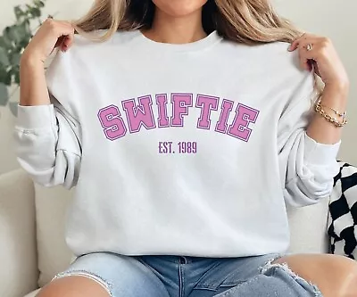 Buy Swiftie 1989 Tee, Swiftie Varsity Sweatshirt, Swiftie Tshirts And Jumpers • 41.72£
