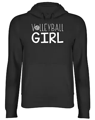 Buy Volleyball Girl Mens Womens Hooded Top Hoodie • 17.99£