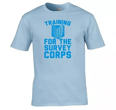 Buy Attack On Titan  Training For The Survey Corps  T Shirt • 12.99£