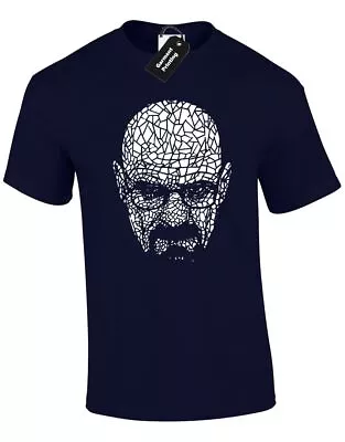 Buy Walter White Meth Crystals Mens T Shirt Breaking Bad Inspired Los Pollos Tee • 7.99£