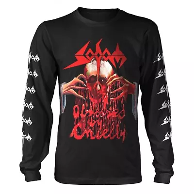 Buy SODOM - OBSESSED BY CRUELTY BLACK Long Sleeve Shirt Small • 30.98£