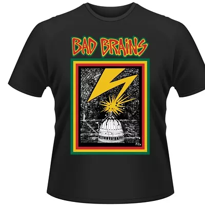 Buy Bad Brains - Men's Black T-Shirt - Official Merch / Punk • 15.99£