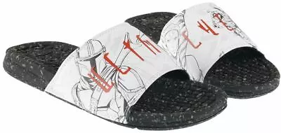 Buy DC Shoes X Star Wars Bolsa Black White Red Mens Sliders Flip Flop • 19.99£