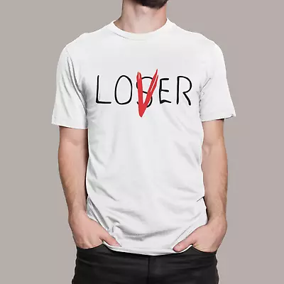 Buy Loser Lover It Inspired T Shirt Pennywise King Clown Horror Adults Kids • 8.99£