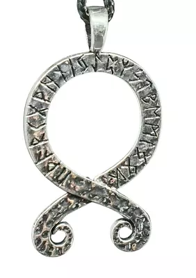Buy Troll Rune Necklace Pendant Cord Ancient Viking Othila Odal Trollkors Jewellery • 8.95£