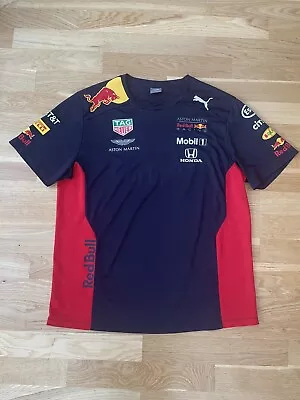 Buy Red Bull F1 T Shirt Formula One Racing Redbull Staff Merch Men Extra Large XL • 32£