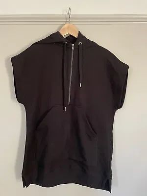 Buy Albaray Sleeveless Hoodie Sweatshirt Black Size 8 • 2.49£