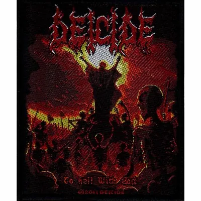 Buy Deicide To Hell With God Patch Official Death Metal Band Merch  • 5.68£