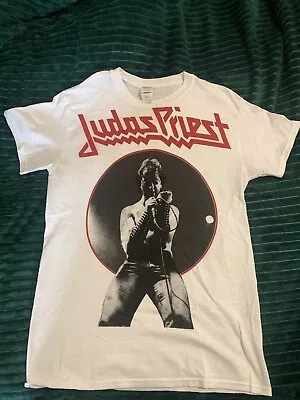 Buy Judas Priest White T-SHIRT  • 20£