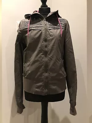 Buy O’Neill Grey Hooded Ladies Jacket - Size Medium • 21.95£