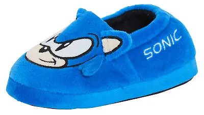 Buy Sonic The Hedgehog Slippers For Boys Girls 3D Slip On Mules Gaming House Shoes • 12.95£