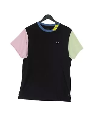 Buy Vans Men's T-Shirt XL Black 100% Cotton Basic • 19£