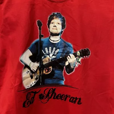 Buy Women’s Ed Sheeran T Shirt Ref3047 • 10.99£