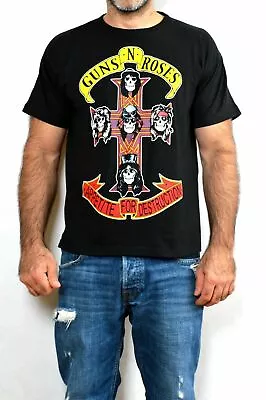 Buy Guns N Roses Appetite For Destruction T SHIRT TEE M Life Pro Wear GNR VTG 90s • 14.99£