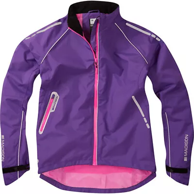 Buy Madison Prima Women's Waterproof Cycling Jacket, Riding, Electric Purple. • 34.99£