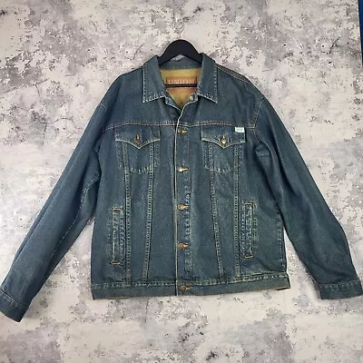 Buy Vintage Union Blues Denim Jacket Mens Large MidWash Unisex Rock American Western • 26.34£