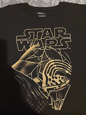 Buy STAR WARS 5XL  ---  Star Wars  ---  Logo --- Black --- Unisex --- T-Shirt. • 12£