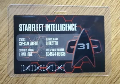 Buy Star Trek ID Badge-Intelligence Section 31 Special Agent Costume Cosplay C • 7.71£