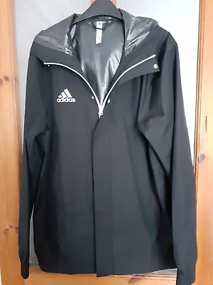 Buy Adidas Mens Raincoat Black Medium • 8.95£