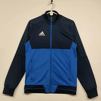 Buy Adidas Full Zip Jacket Blue MENS S • 16.99£