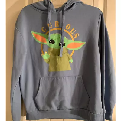 Buy Star Wars Grogu  Curious  Hoodie.  Kid Size M 7/9. Excellent Condition. • 12.01£