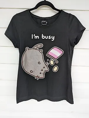 Buy Women's Size Xs I'm Busy Pusheen Shirt • 12.52£