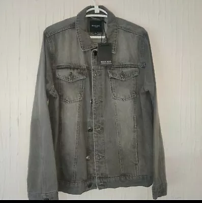 Buy Denim Grey  Jacket Size L • 19£