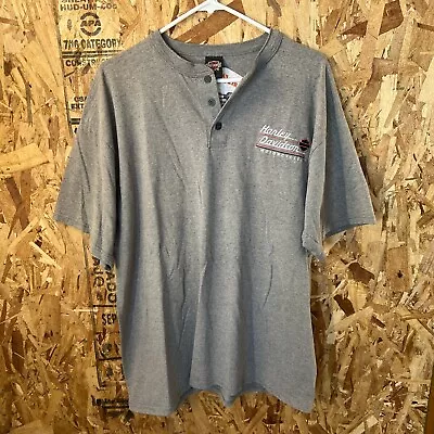 Buy Fargo, ND Harley Davidson Shirt Grey Size 2XL • 22.20£