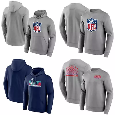 Buy NFL Shield Men's Hoodie Sweatshirt Fanatics American Football - New • 29.99£