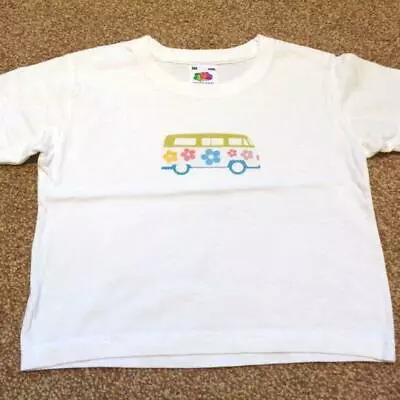 Buy Dogs N Dubs Campervan Design Baby/Toddlers Short Sleeve Cotton Top. Age: 1 To 2  • 2.99£