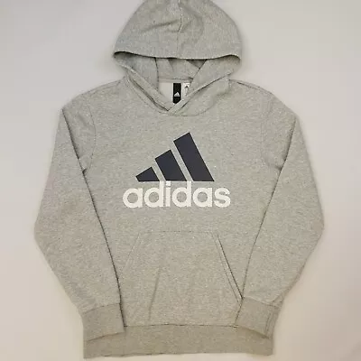 Buy Adidas Hoodie MEDIUM Grey Sweatshirt Pullover Mens  Hooded • 19.99£