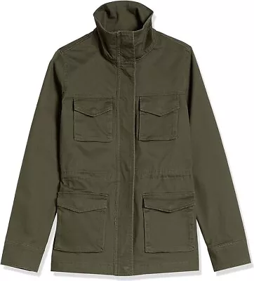Buy BNWT Army Style Khaki Green Utility Jacket XS Or XXL Cotton-rich RRP £52.40 • 24.99£