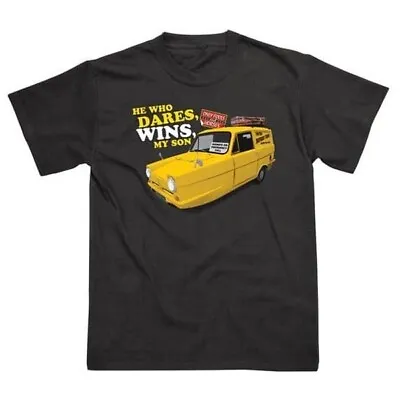Buy Only Fools & Horses  He Who Dares Wins  100% Cotton Black T-Shirt • 16.99£