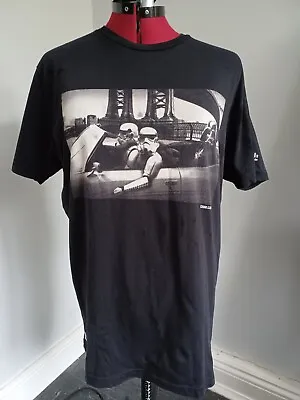 Buy Chunk Star Wars Darth Vader Stormtroopers Brooklyn Bridge T-Shirt Medium VGC • 12.50£