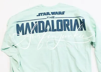 Buy Disney Parks Spirit Jersey Disneyland Star Wars The Mandalorian Green XL NWOT • 40.53£