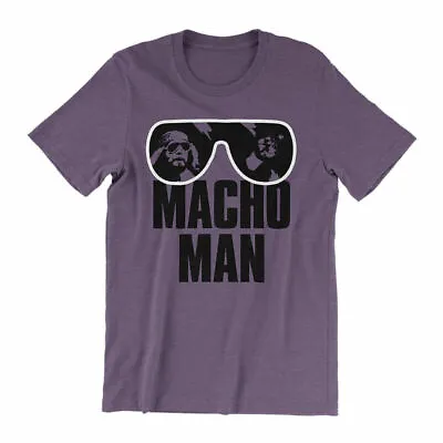 Buy Wwe Macho Man Randy Savage “sunglasses” Official T-shirt All Sizes New • 29.99£