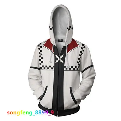 Buy Kingdom Hearts Coat Hoodie Pullover 3D Printing Cosplay Costumes Cardigan Unisex • 33.02£