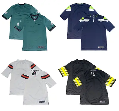 Buy NFL American Football Jersey Men's Nike Plain Shirt Top - New • 9.99£