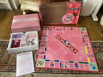 Buy Vintage Y2K 2007 Monopoly Boutique Edition Board Game Jewellery Boxed Complete • 21.99£