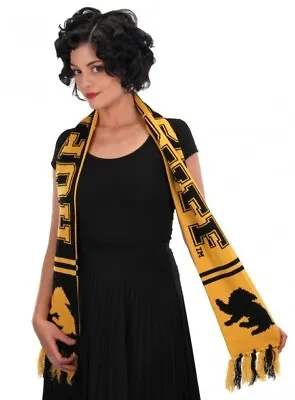Buy Hufflepuff Hogwarts House (Harry Potter) Reversible Knit Scarf • 28.34£