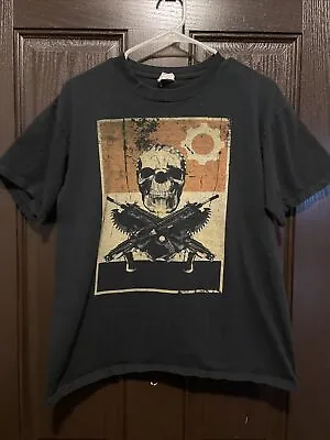 Buy OG Slick Dissizit Gears Of War 3 Skull & Lancers Hot Topic Exclusive T-Shirt L • 48.25£
